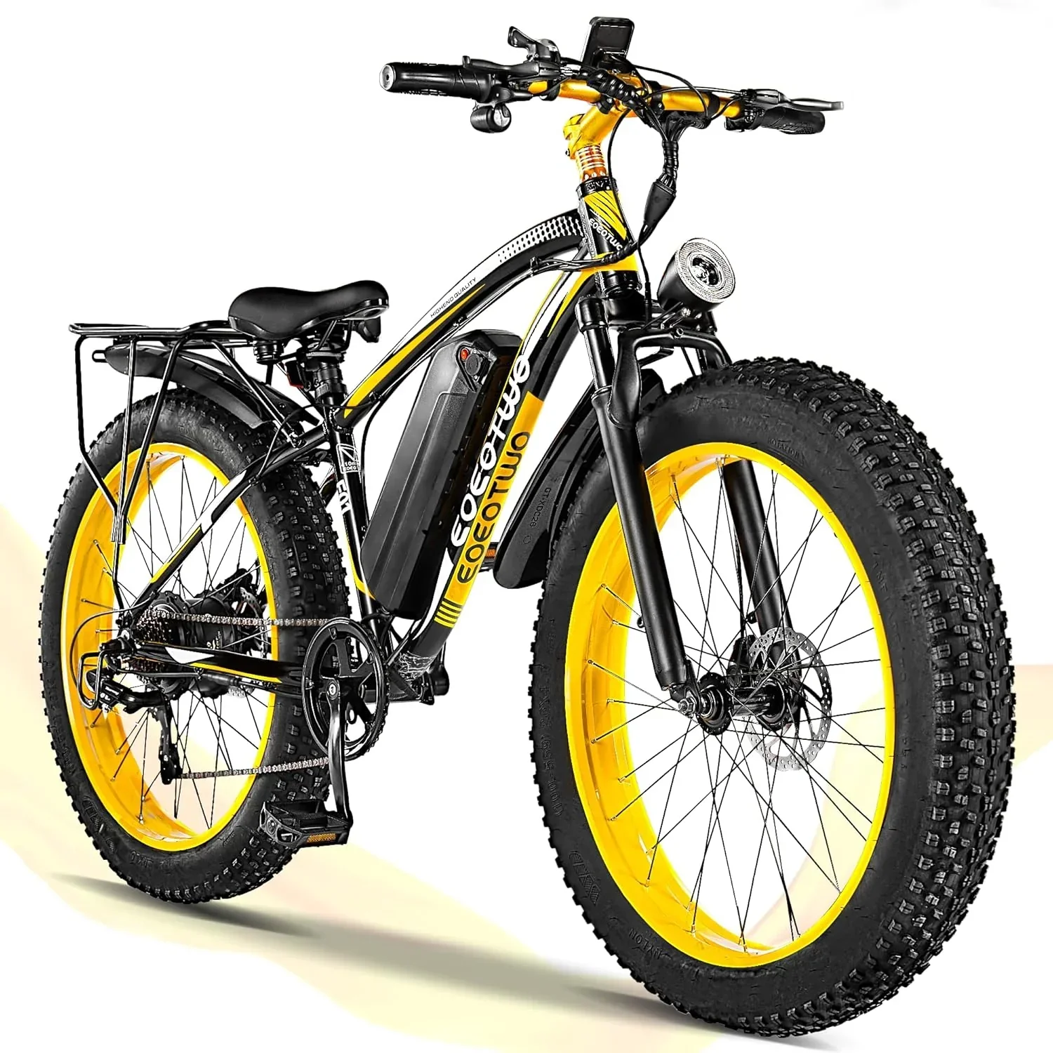 Electric Bike For Adults, 1500W Peak Motor, 26 Inch Fat Tire Electric Mountain Bike - Image 2