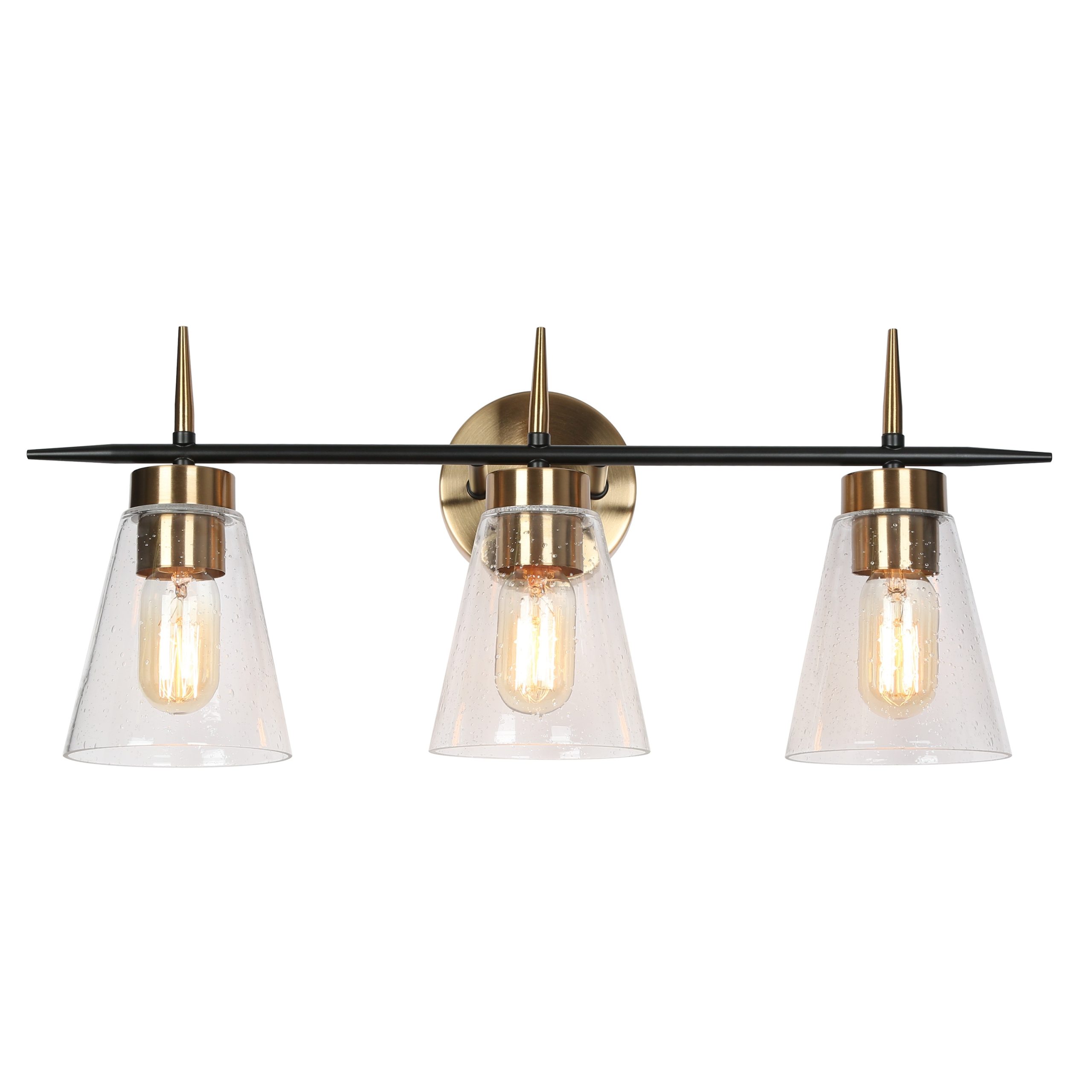 Uolfin 23-in 3 Light Matte Multiple colors Modern/contemporary Bathroom Vanity light - Image 8