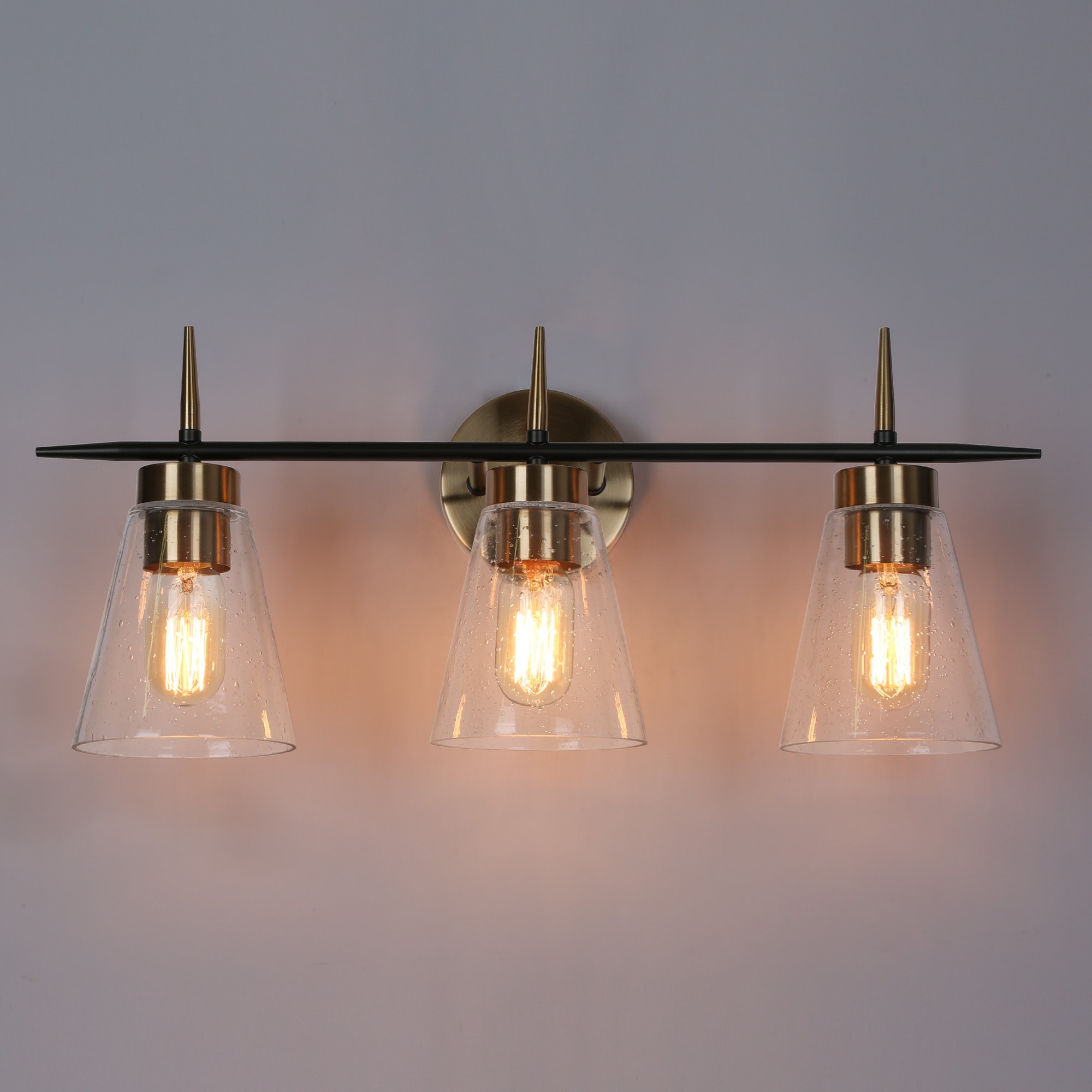 Uolfin 23-in 3 Light Matte Multiple colors Modern/contemporary Bathroom Vanity light - Image 10