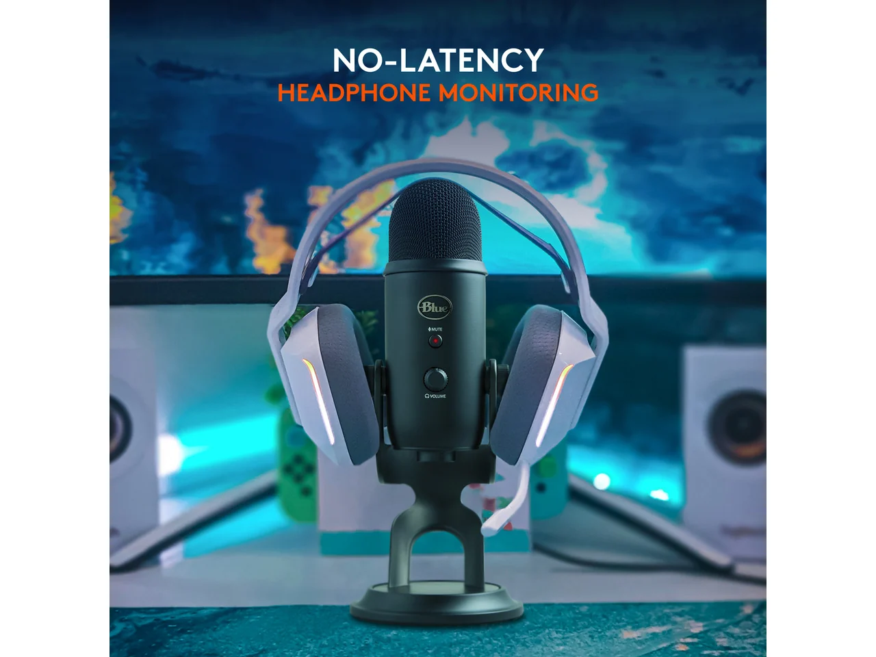 Logitech Blue Yeti USB Microphone, Multi-Pattern Condenser Mic, Plug & Play, Streaming, Podcasting & Recording - Image 5