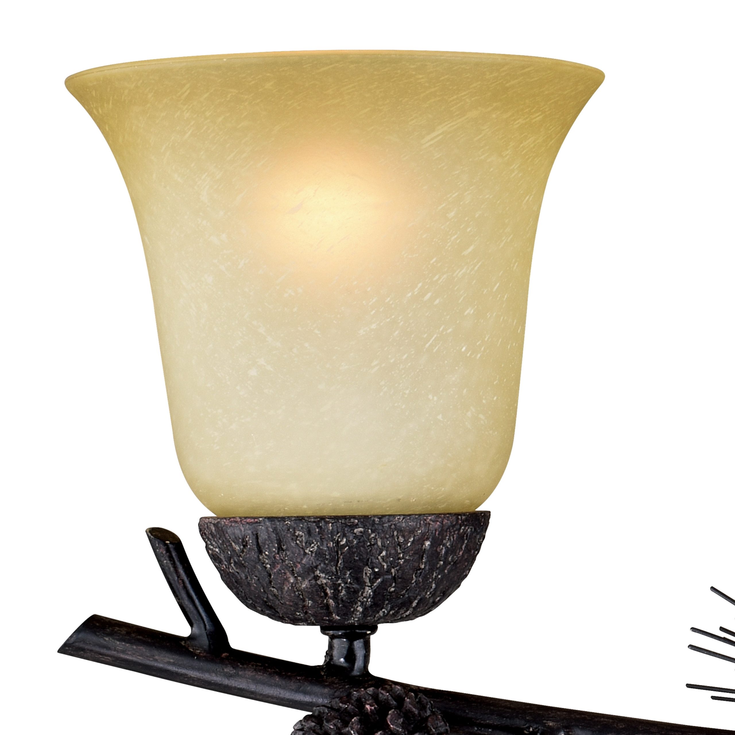 Cascadia Sierra 24-in 3 Light Matte Bronze Rustic Bathroom Vanity light - Image 9