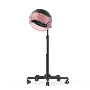 TASALON Ionic Hooded Hair Dryer, 1875W Hooded Hair Dryer for Home, Pink Standing Hair Dryer Bonnet with 3 Temperature Settings, Height Adjustable Salon Hair Dryer, Sit Under Hair Dryer for Home Product gallery