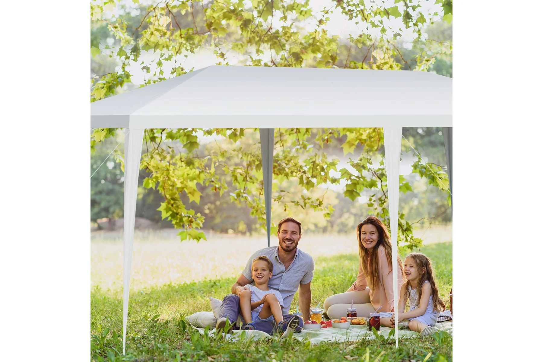 Costway 10'x20' Outdoor Party Wedding Tent Heavy Duty Canopy Pavilion - Image 3