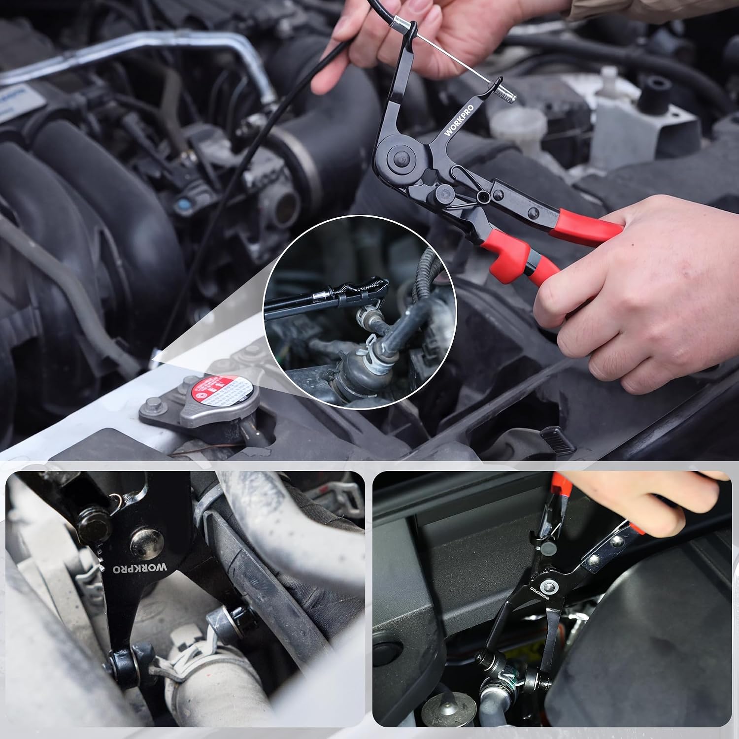 WORKPRO 3-Piece Hose Clamp Pliers Set - Image 6