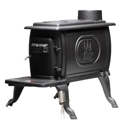 Logwood Cast Iron Wood Stove, 900 Sq. Ft., EPA Exempt - 1269E - Image 2