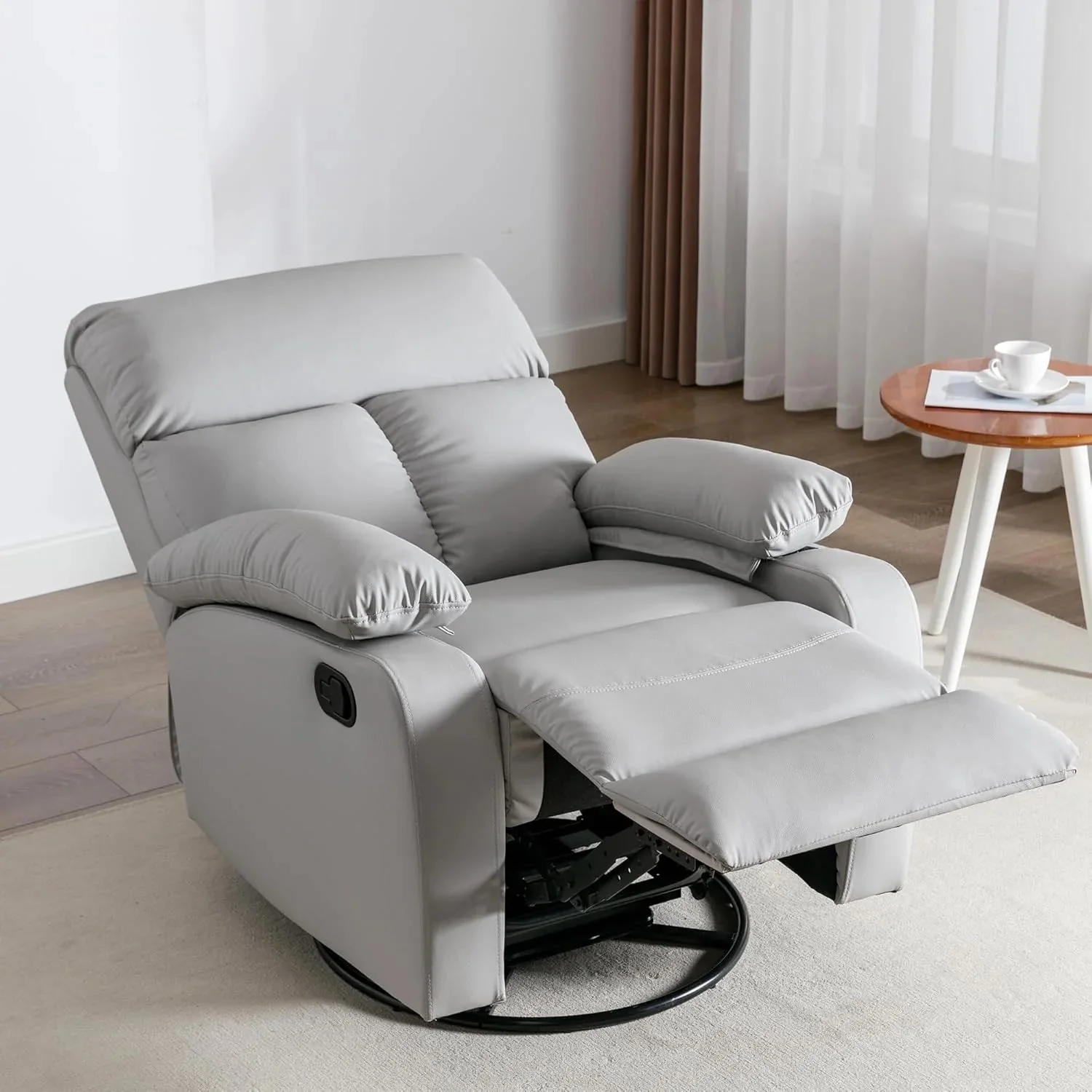 Small Swivel Rocker Recliner Chair for Compact Spaces - Image 46