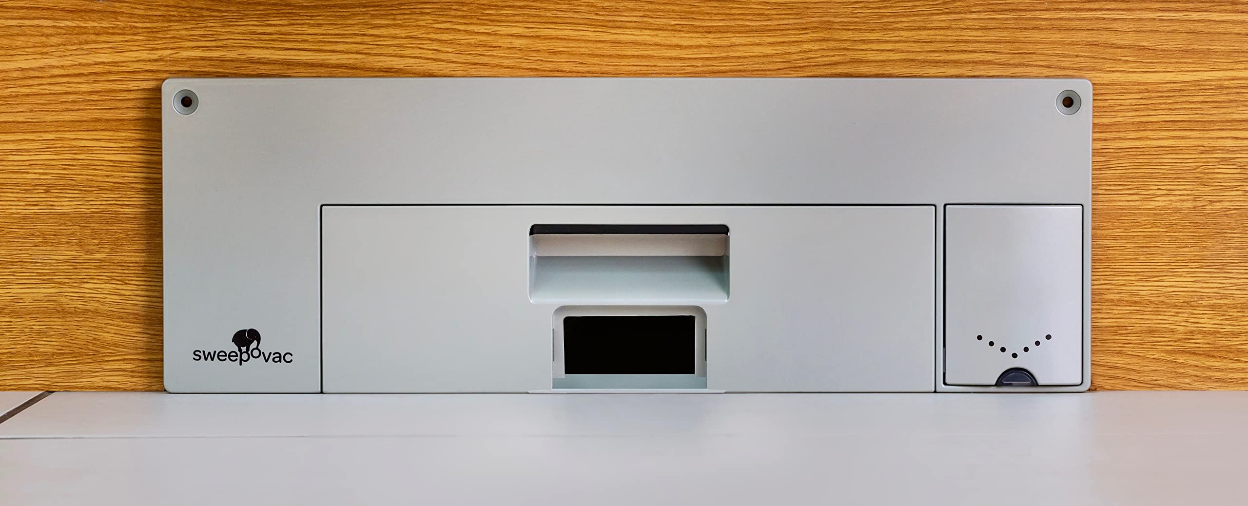 Big Kick Under-Counter Kitchen Vacuum, Silver - Image 2