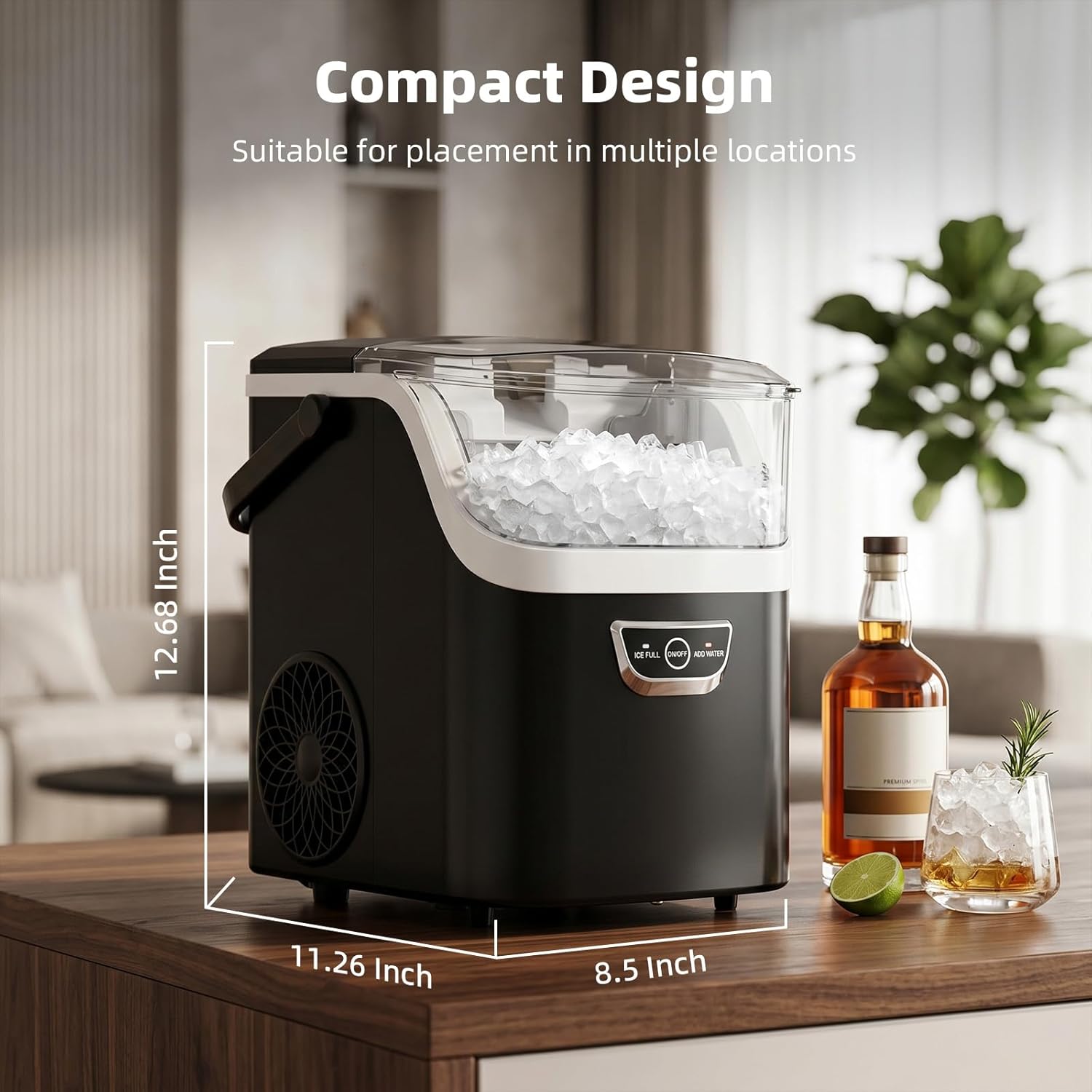 35Lbs/24H Nugget Ice Maker Countertop IM11002 - Image 5