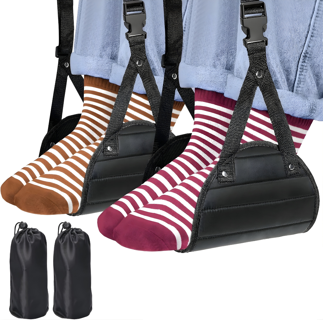 Travel Hammock for Feet – Set of 2 Resting Supports - Image 4