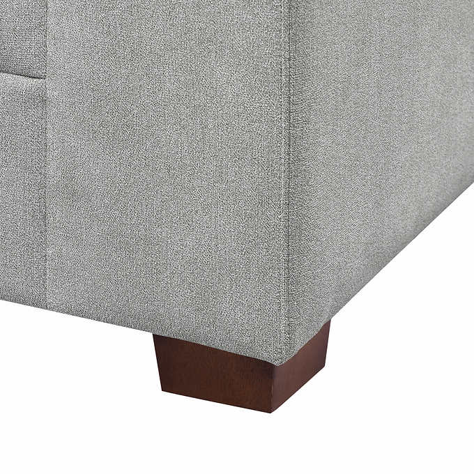 Thomasville Tisdale Fabric Sectional with Storage Ottoman - Image 17