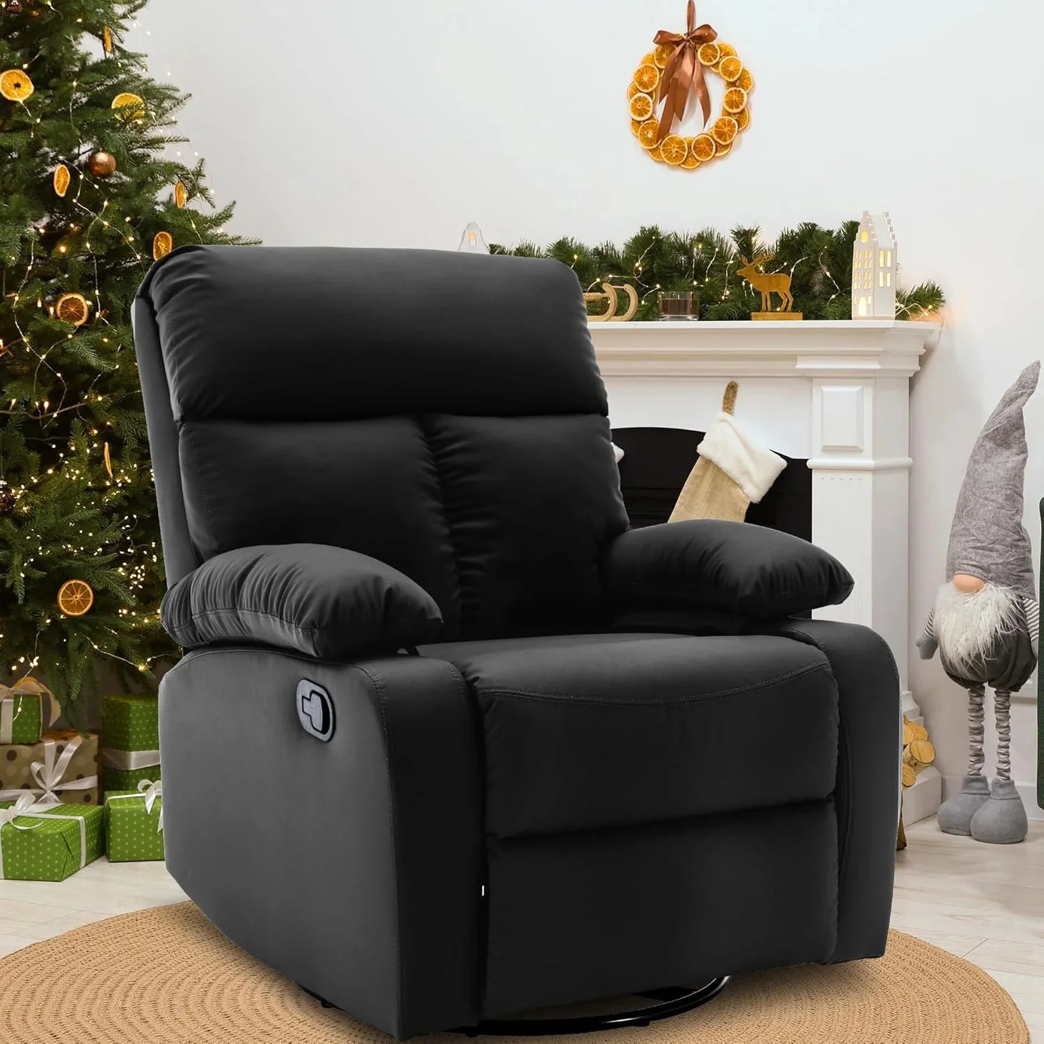 Small Swivel Rocker Recliner Chair for Compact Spaces - Image 37