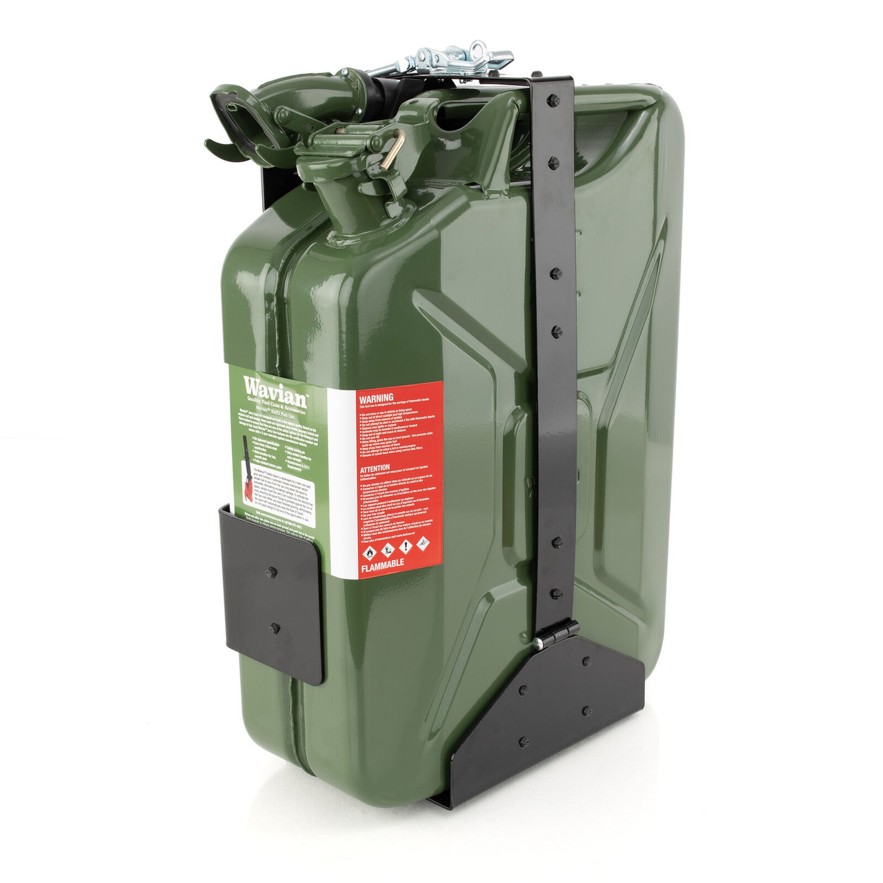 Wavian OD Green Can W/Spout (5.3 Gallon / 20L) - Image 4