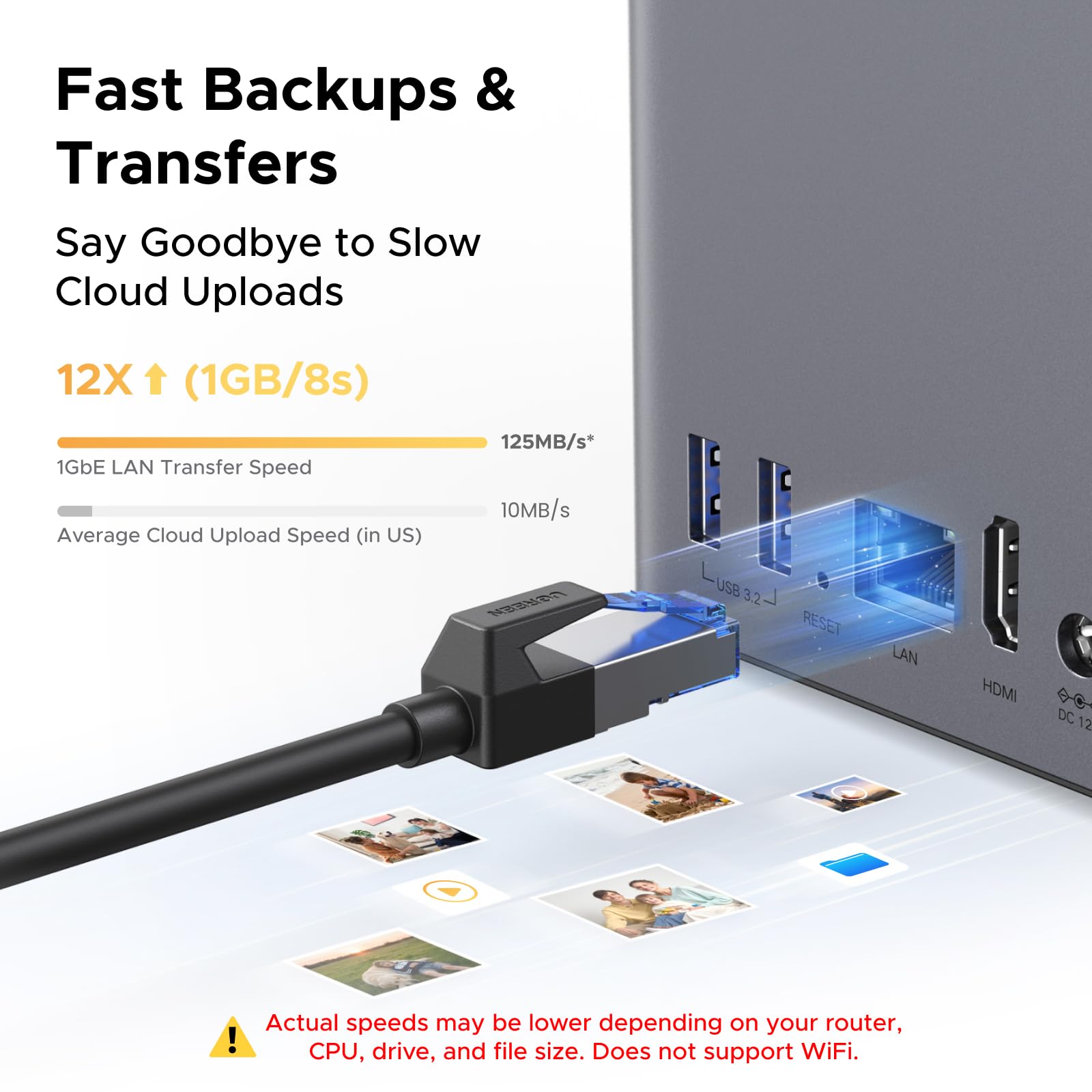 UGREEN NAS DH2300 2-Bay for Beginners & Personal Users, Phone Backup AI Album, Private Cloud/Remote Access, File Sharing, Multi-Device Backup, Home Entertainment, 4GB RAM on Board (Diskless) - Image 4
