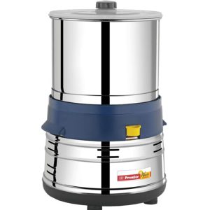 Premier Small Wonder Table Top Wet Rice and Lentils Grinder 1.5 Liter,110 volts with coconut scrapper and atta kneader