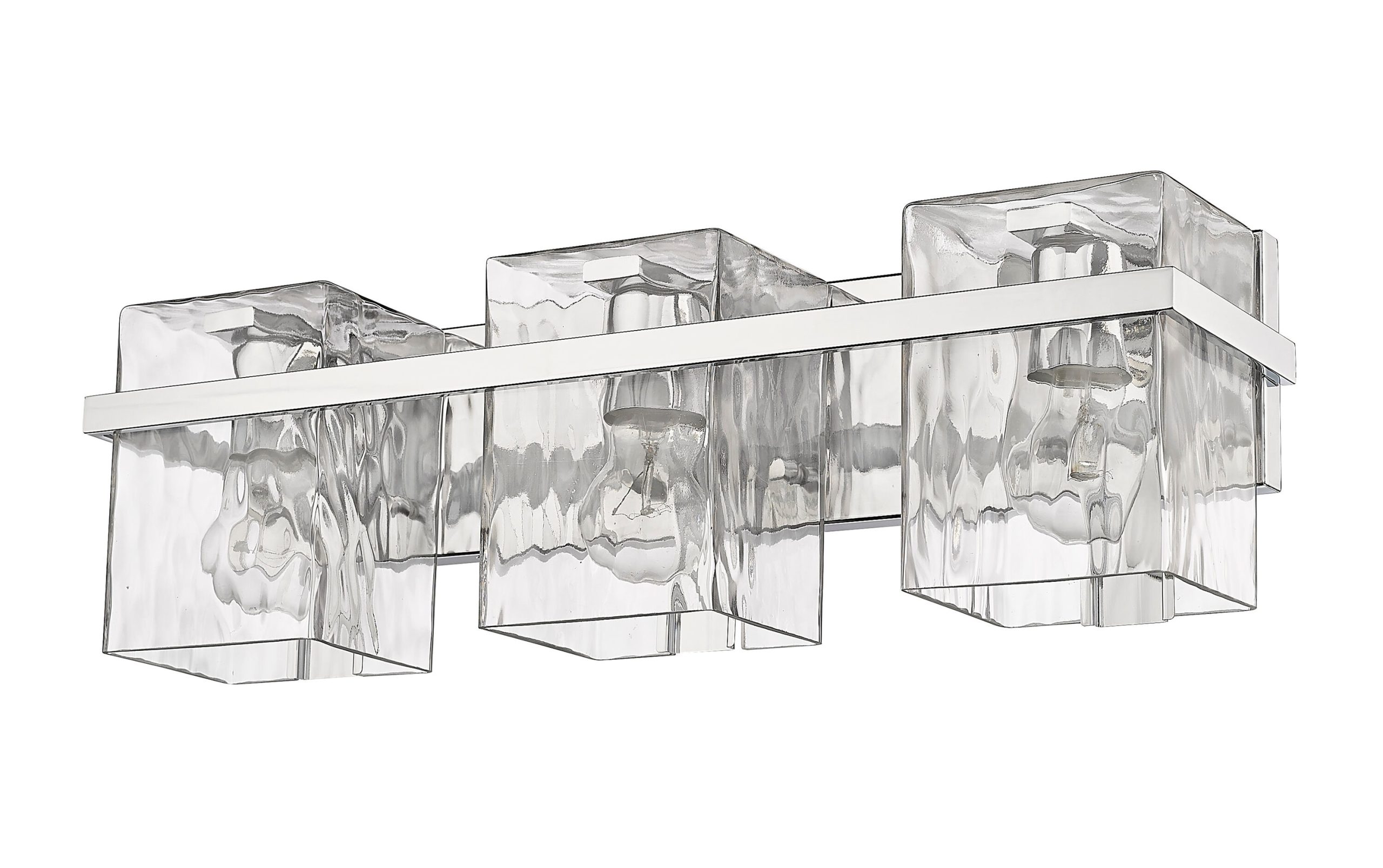Z-Lite Bennington 22.25-in 3 Light Polished Chrome Farmhouse Bathroom Vanity light - Image 6