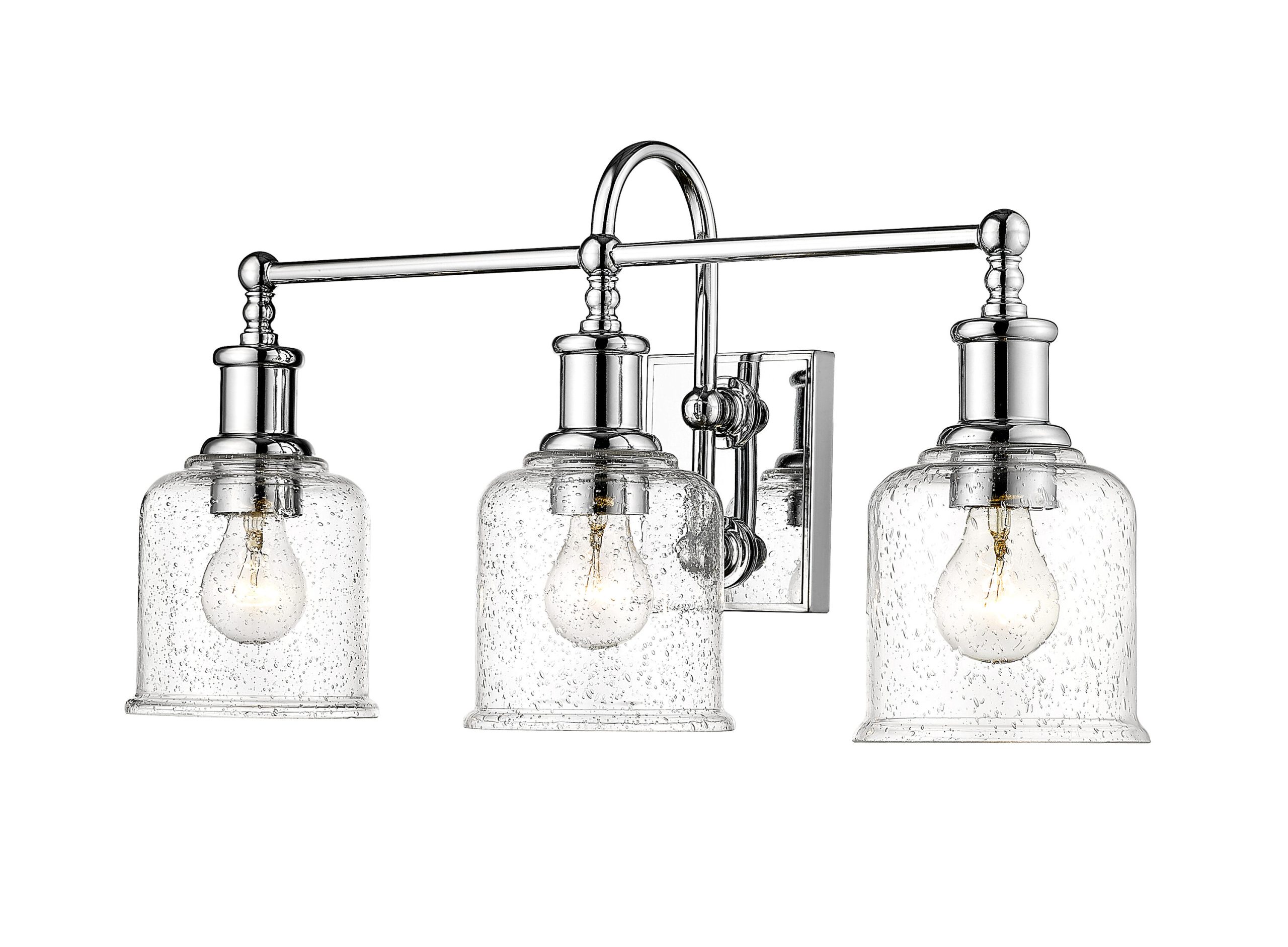 Z-Lite Bryant 24-in 3 Light Polished Chrome Industrial Bathroom Vanity light - Image 6