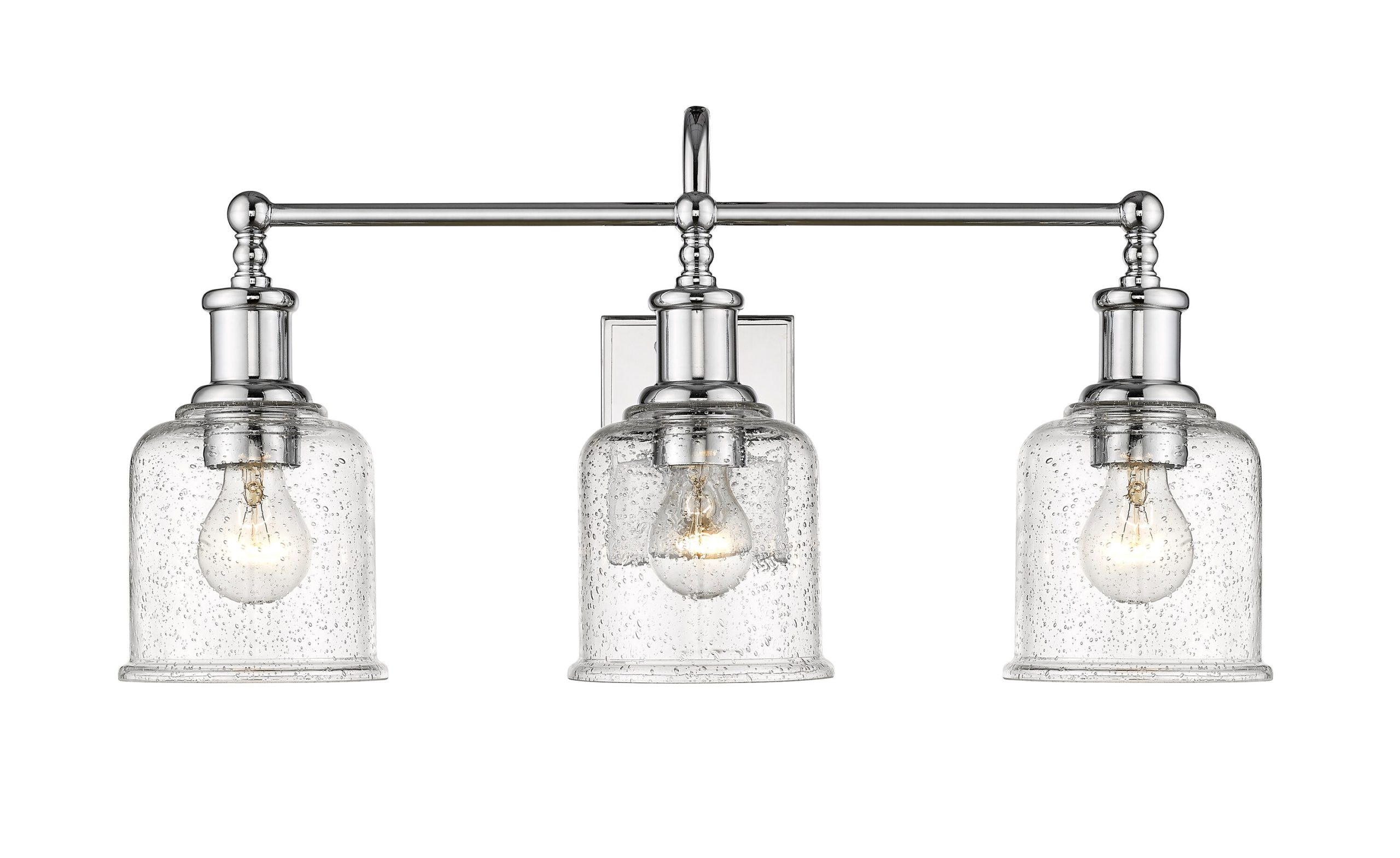 Z-Lite Bryant 24-in 3 Light Polished Chrome Industrial Bathroom Vanity light - Image 5