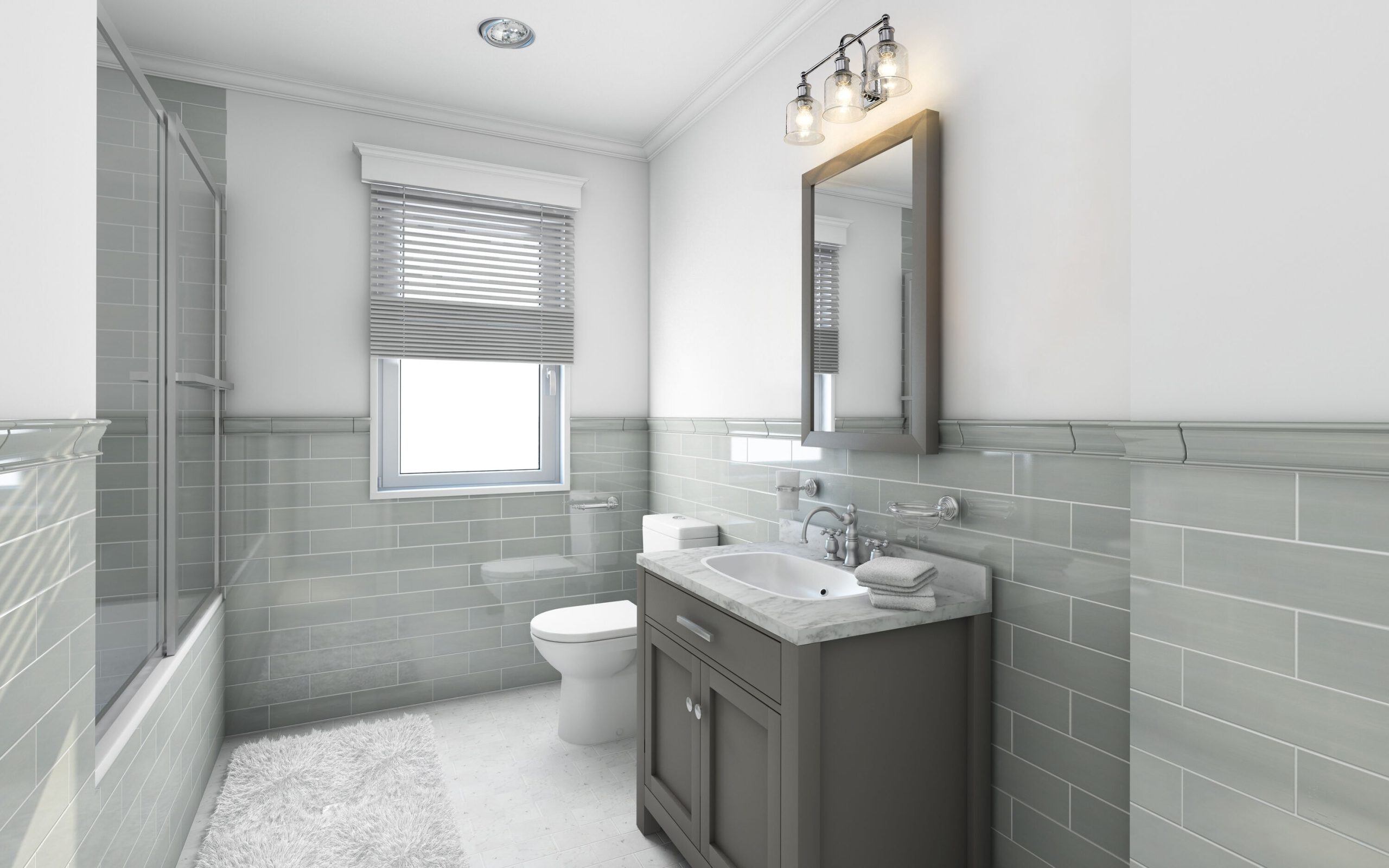 Z-Lite Bryant 24-in 3 Light Polished Chrome Industrial Bathroom Vanity light - Image 3