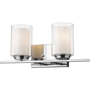 Z-Lite Willow 31.5-in 4 Light Polished Chrome Modern/contemporary Bathroom Vanity light
