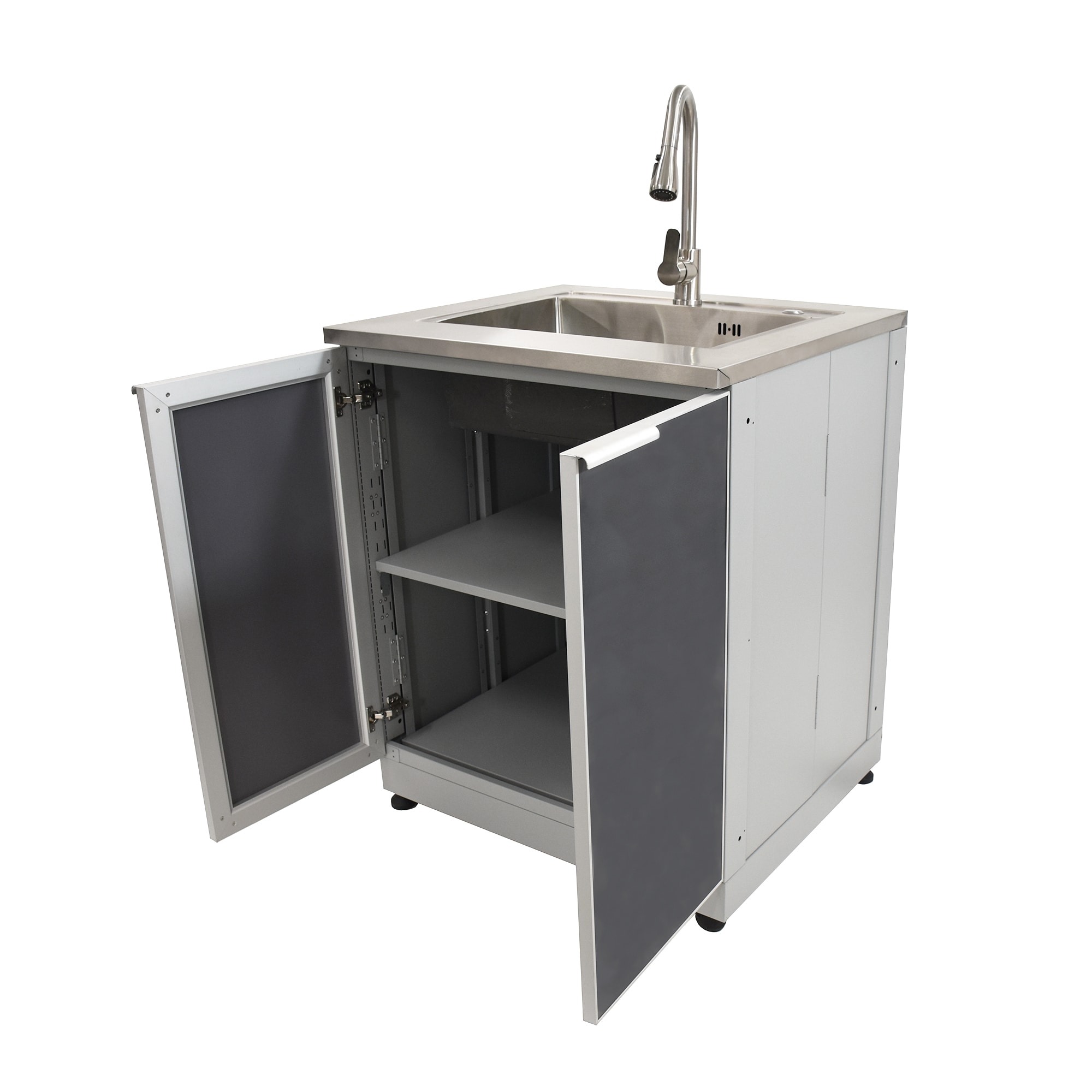 Blue Sky Outdoor Living 23.56-in W Modular Outdoor Kitchen Sink Stainless steel - Image 7
