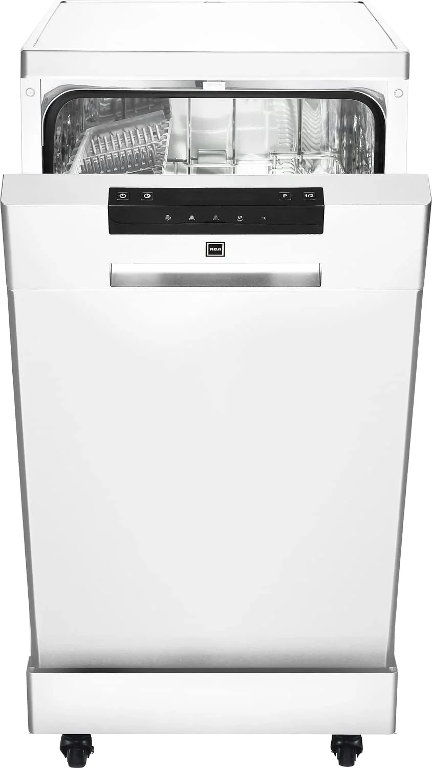 Portable Dishwasher, 18in Wide, 8 Place Settings Capacity, White - Image 6