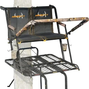 MUDDY Nexus XTL Ladder Tree Stand, 20ft, 500lb Capacity, 2-Person