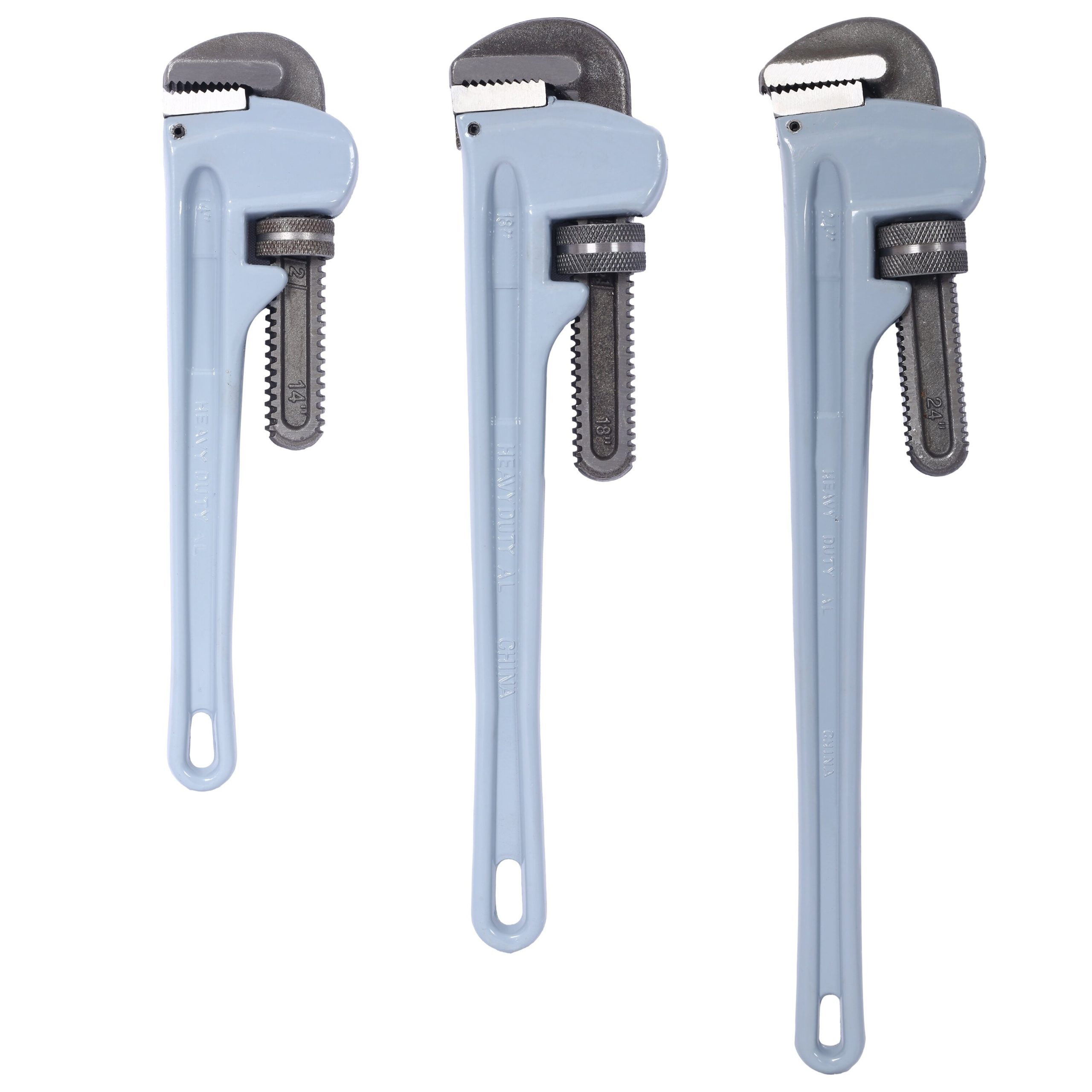 Siavonce 3 -Piece 24-in Aluminum Pipe Wrench Set - Image 12