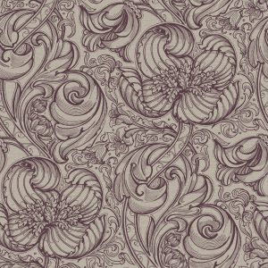 Galerie Off The Wall Down the Dilly Red Wallpaper LB25115
