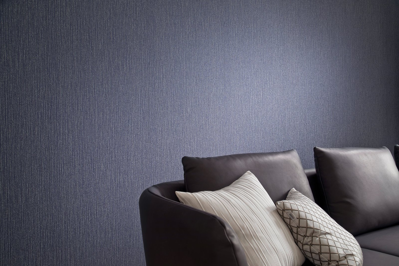 Galerie The New Textures Vertical Weave Blue Wallpaper NT32741 - Image 2