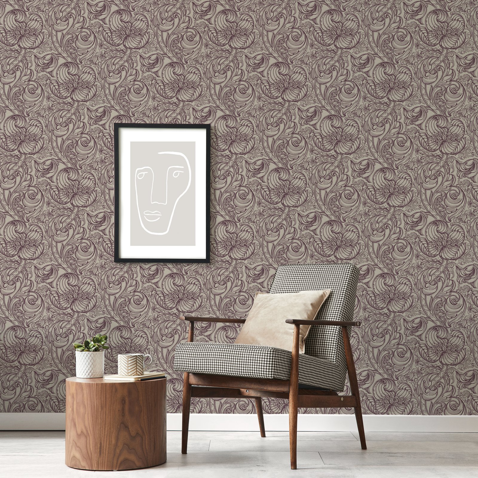 Galerie Off The Wall Down the Dilly Red Wallpaper LB25115 - Image 3