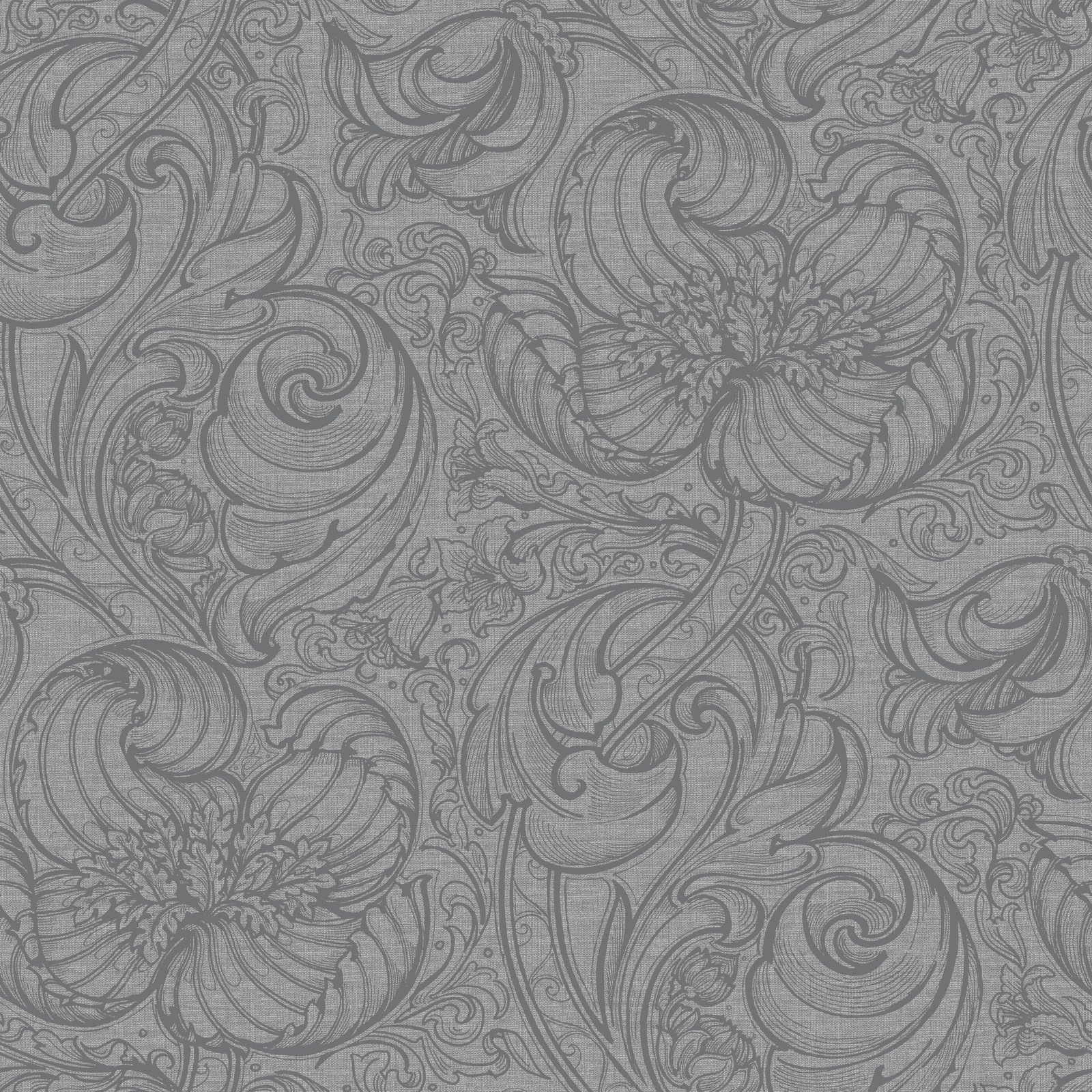 Galerie Off The Wall Down the Dilly Silver Grey Wallpaper LB25114