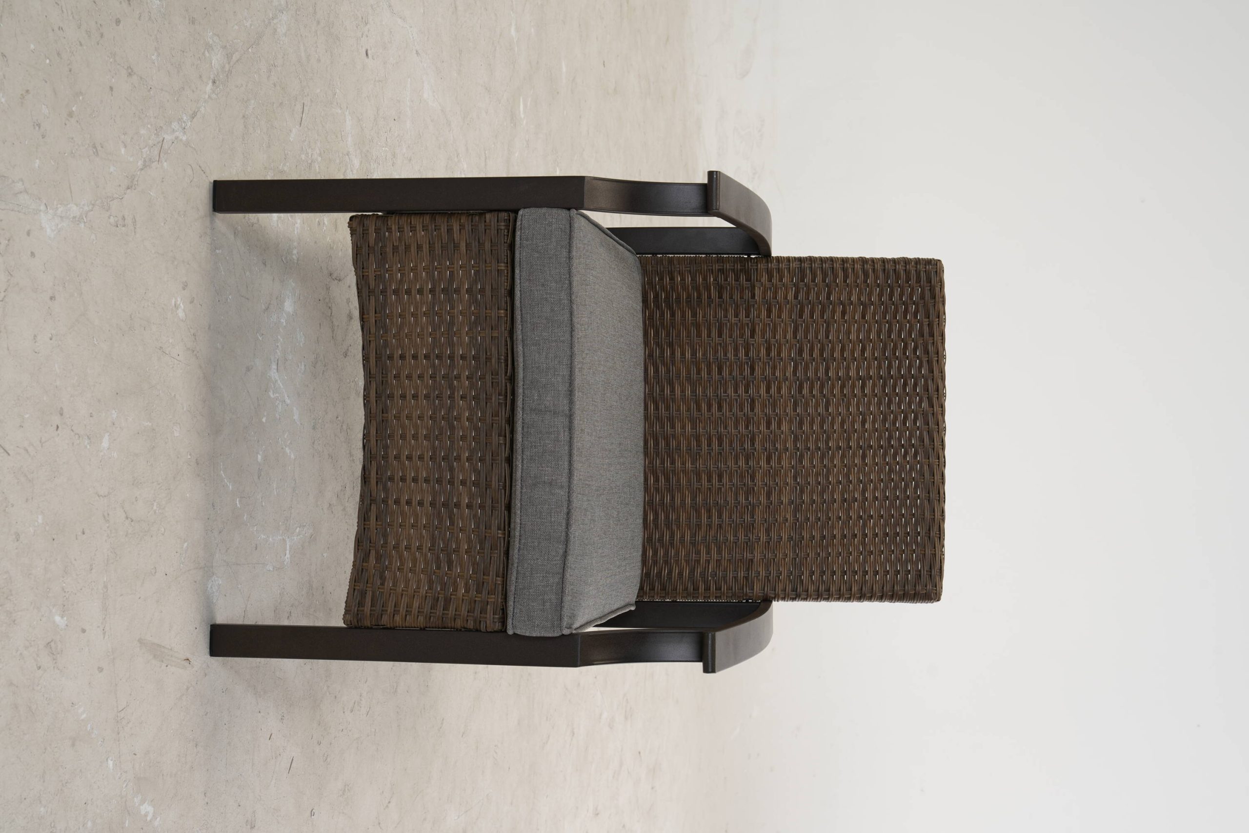 Upland 3 -Piece Wicker Gray Patio Conversation Set - Image 7