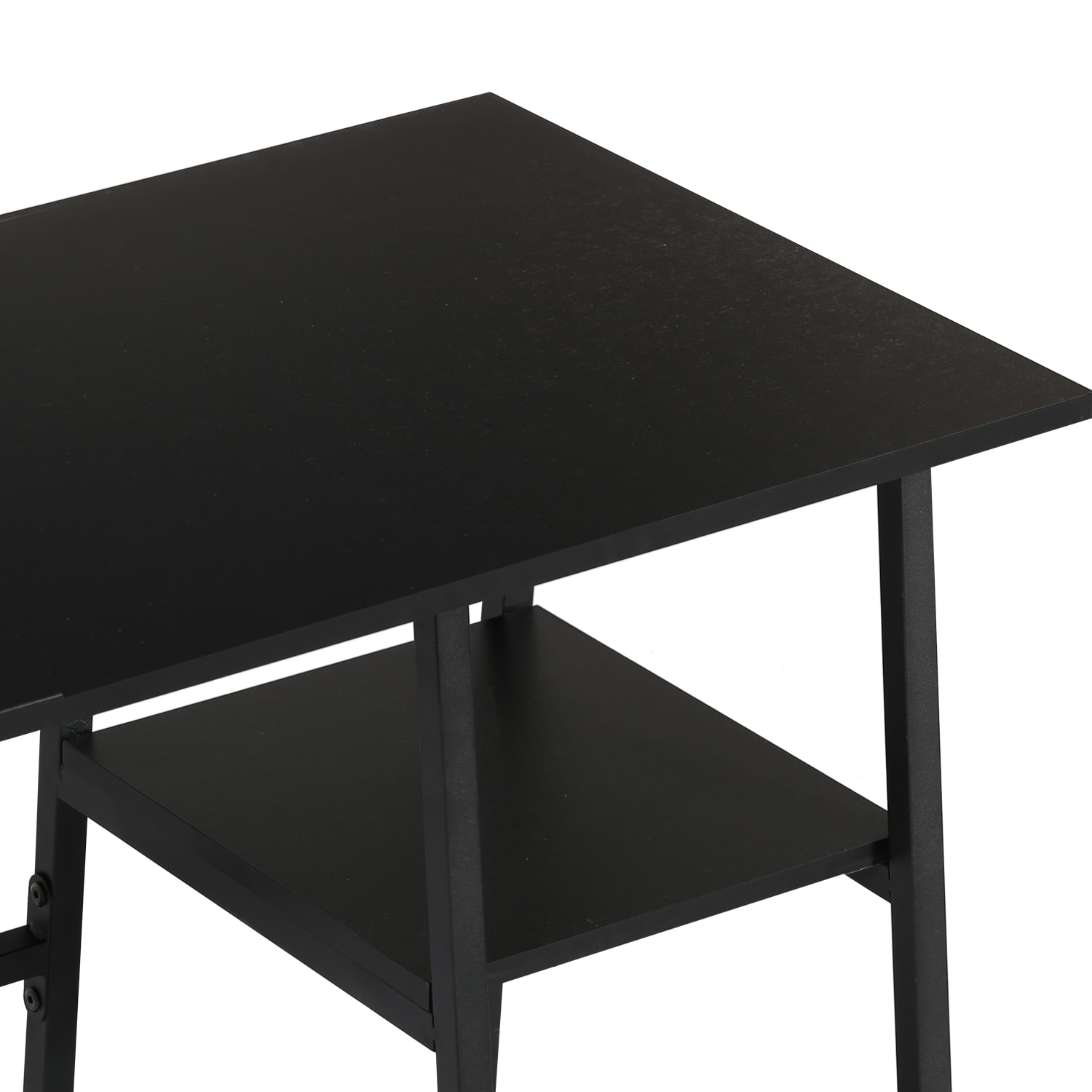 Vecelo 43 Inch Computer Desk with Storage Shelves Home Office Writing Desk Study Table for Small Space - Image 7