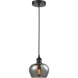 Innovations Lighting  616-1P-BK-G93 Edison Fenton Mini Pendant Matte Black