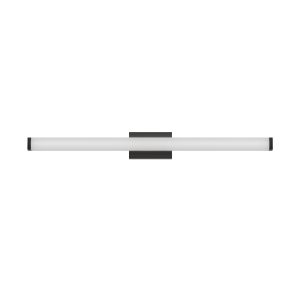 WELLFOR 40.6-in 1 Light Black Integrated LED Modern/contemporary Bathroom Vanity light