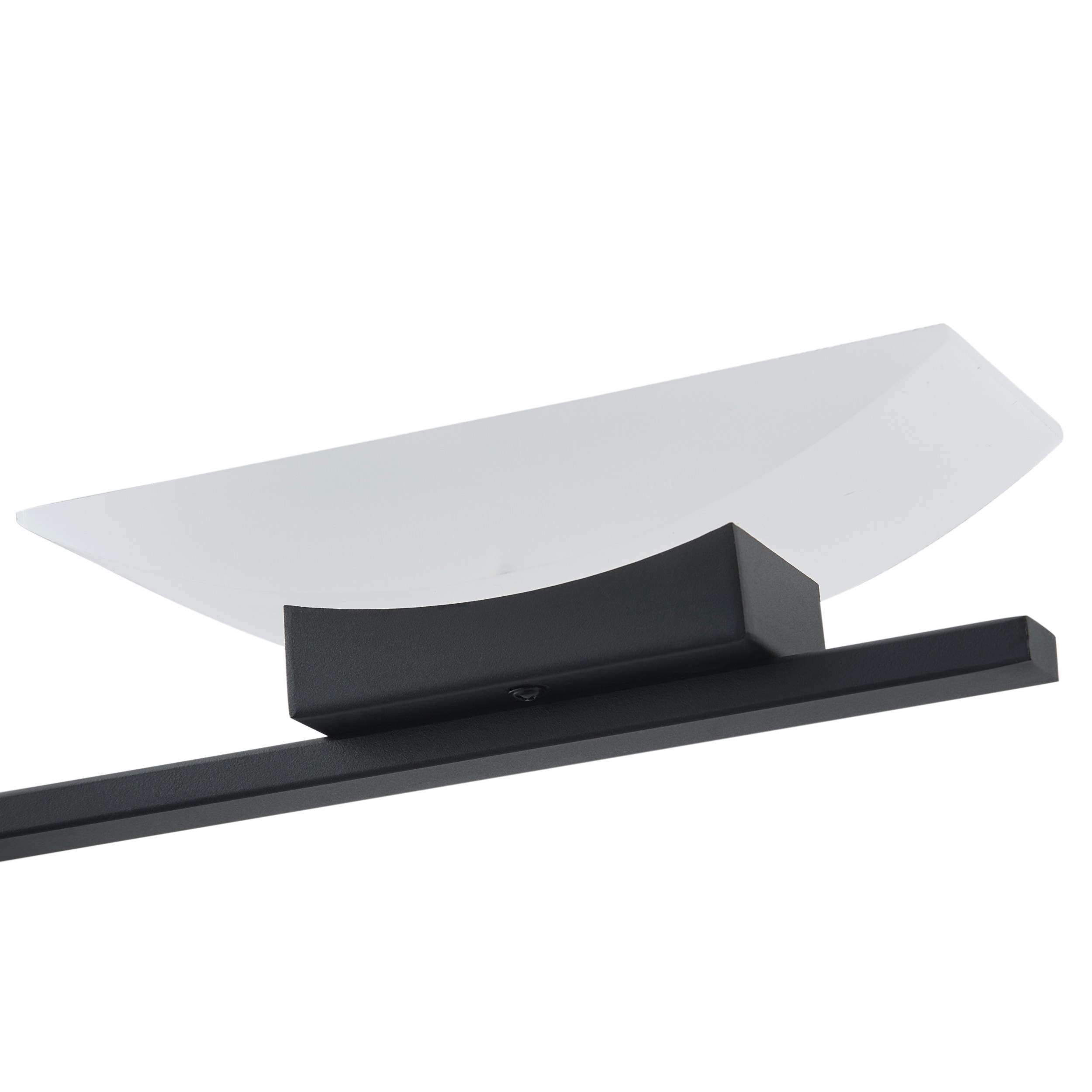 Aiwen 277.56-in 3 Light Matte Black Integrated LED Modern/contemporary Bathroom Vanity light - Image 7