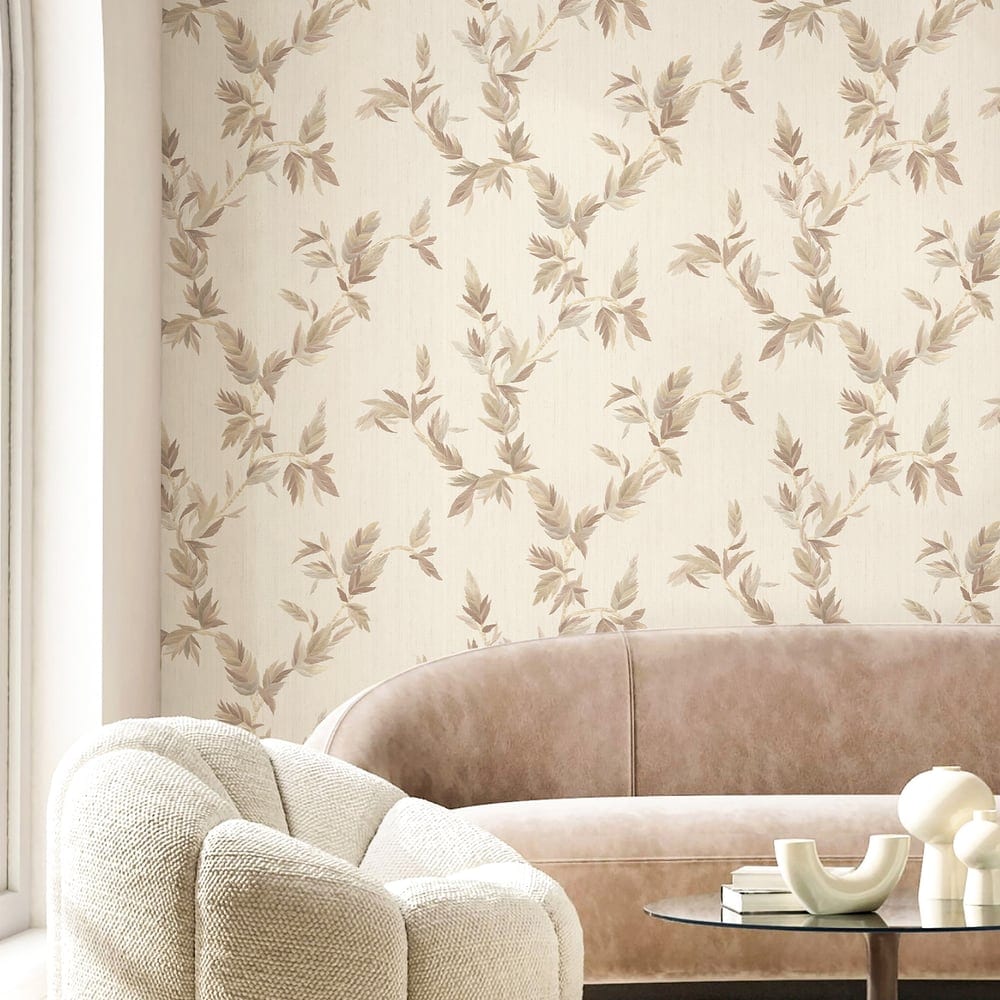 Galerie Ornamenta Tree Leaf Beige Wallpaper 35913 - Image 2