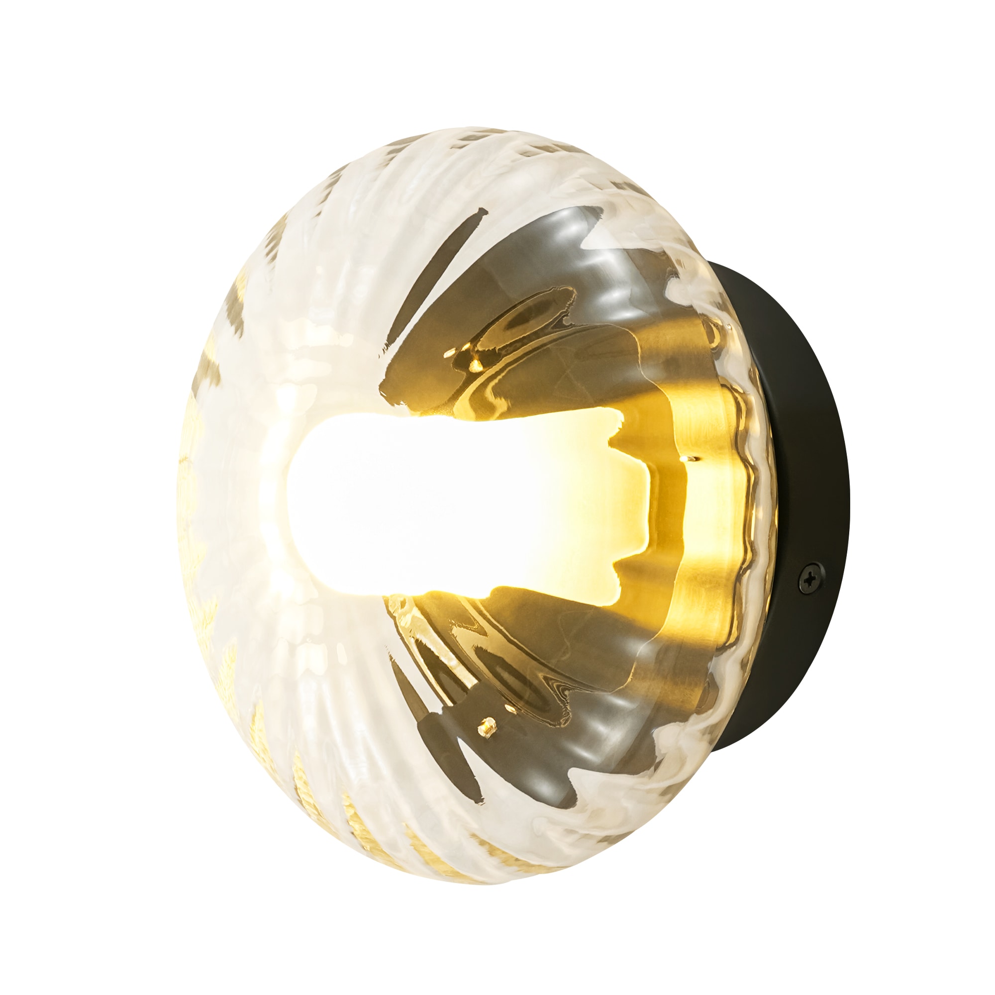 Rennnsan Croyle 7.1-in W 1 -Light Matte Black Hardwired Damp rated Wall Sconce - Image 7