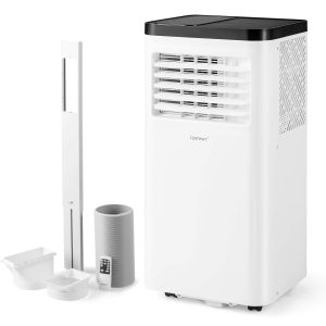 Costway  8000 BTU Portable Air Conditioner with Fan and Dehumidifier Remote Control