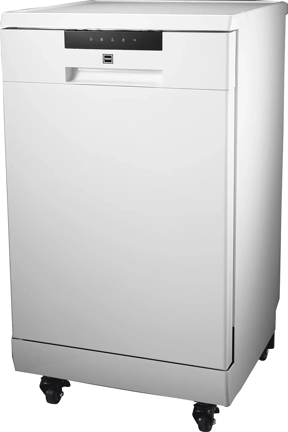 Portable Dishwasher, 18in Wide, 8 Place Settings Capacity, White - Image 3