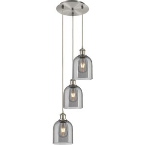 Innovations Lighting  113B-3P-SN-G558-6SM Ballston Bella Pendant Brushed Satin Nickel