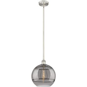Innovations Lighting  616-1S-SN-G556-12SM Edison Rochester Mini Pendant Brushed Satin Nickel