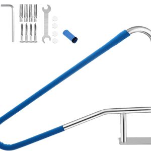 GAOMON Stainless Steel Detachable Pool Handrail- Modular Design Pool Grab Rail for Inground Pool Spa Ladder Stair 55x32