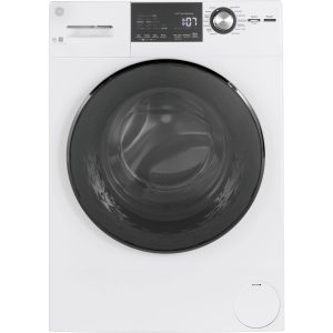 GE GFW148SSMWW 2.4 Cu.Ft. White Front Load Washer with Steam - Energy Star