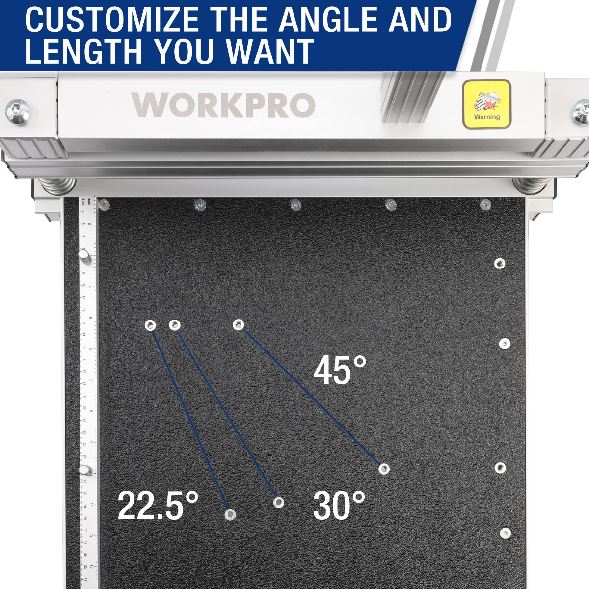 WORKPRO 13" Laminate Vinyl Floor Cutter - Image 3
