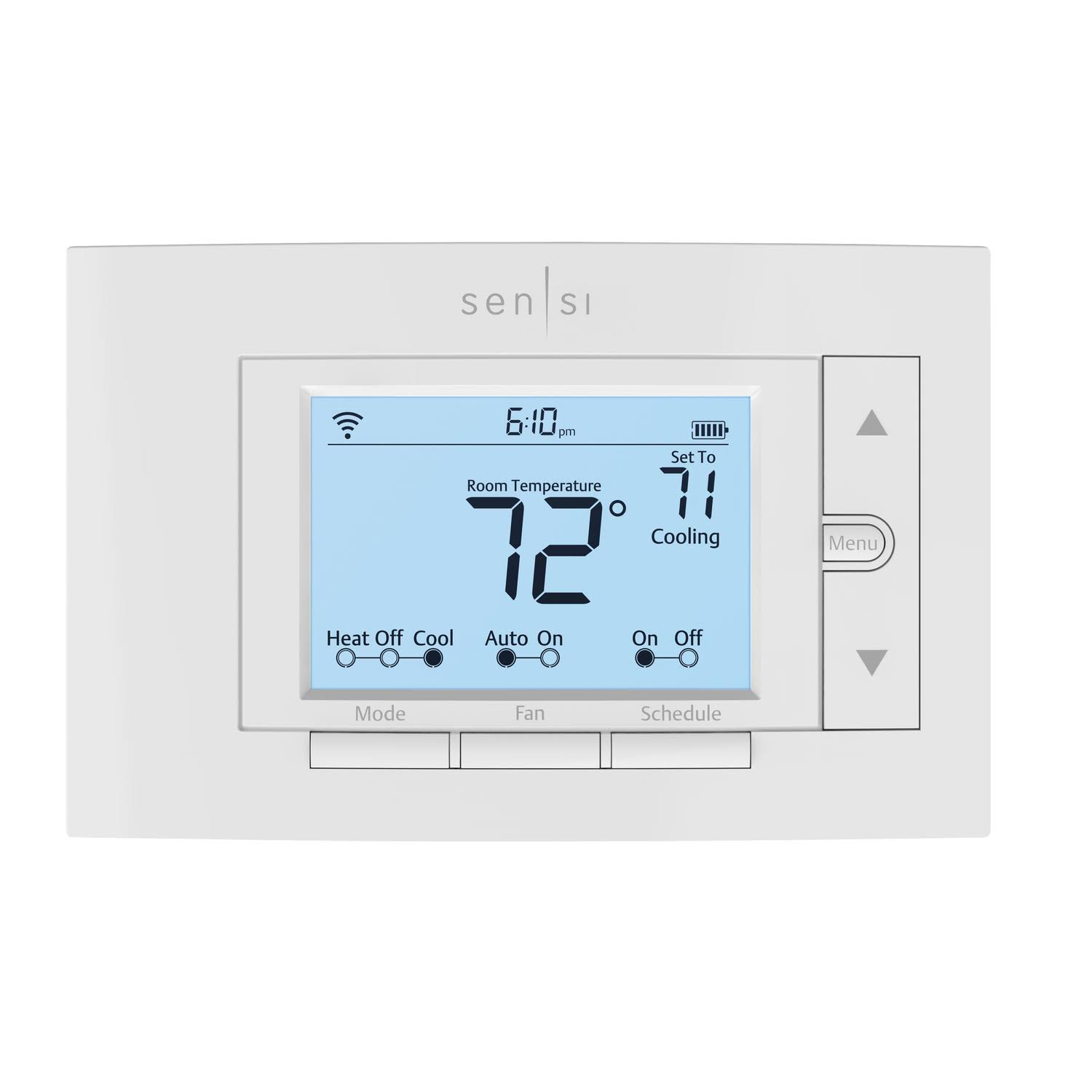 Sensi Smart Programmable Wi-Fi Thermostat - White