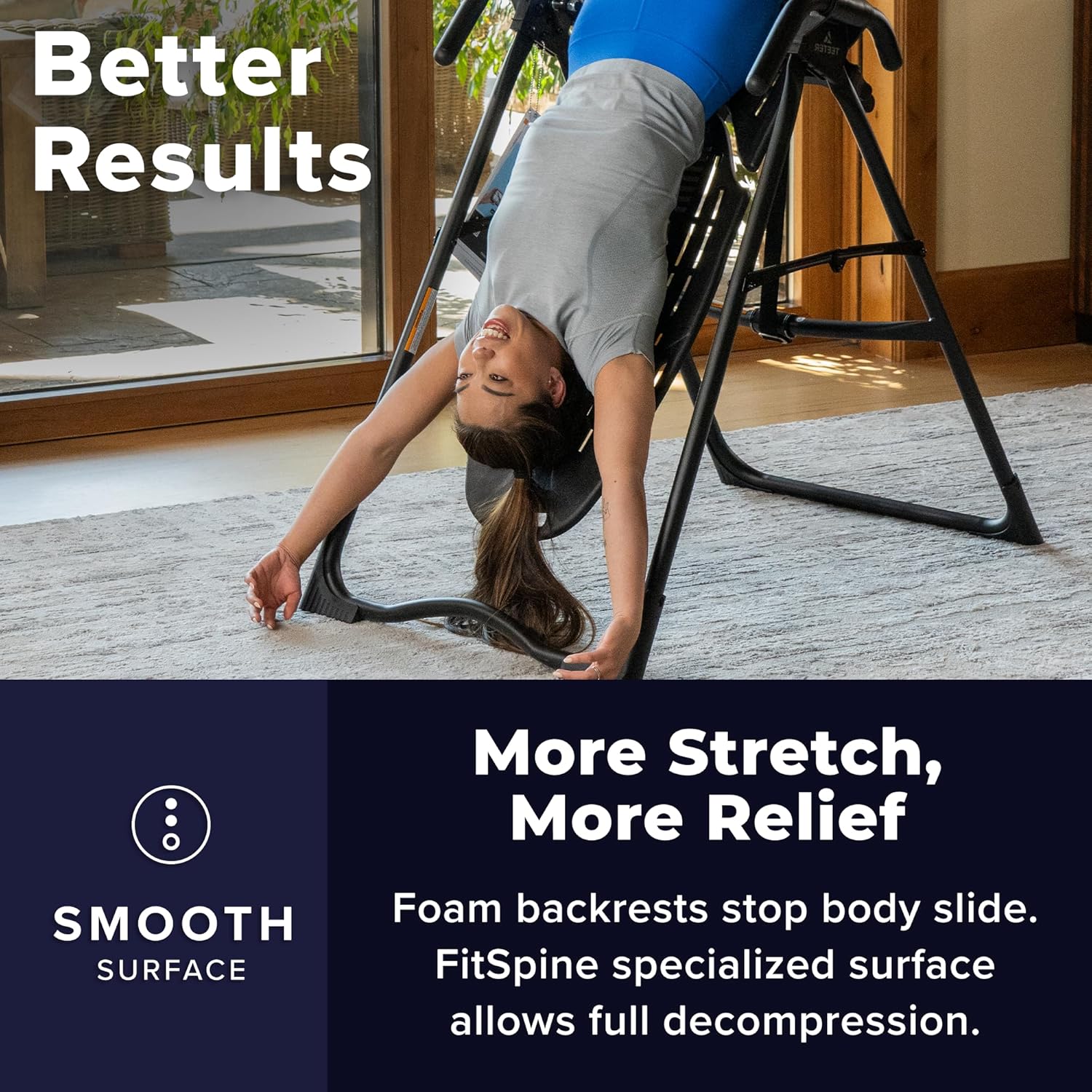 TEETER EP-560 Inversion Table, Back Pain Relief, FDA Registered - Image 2