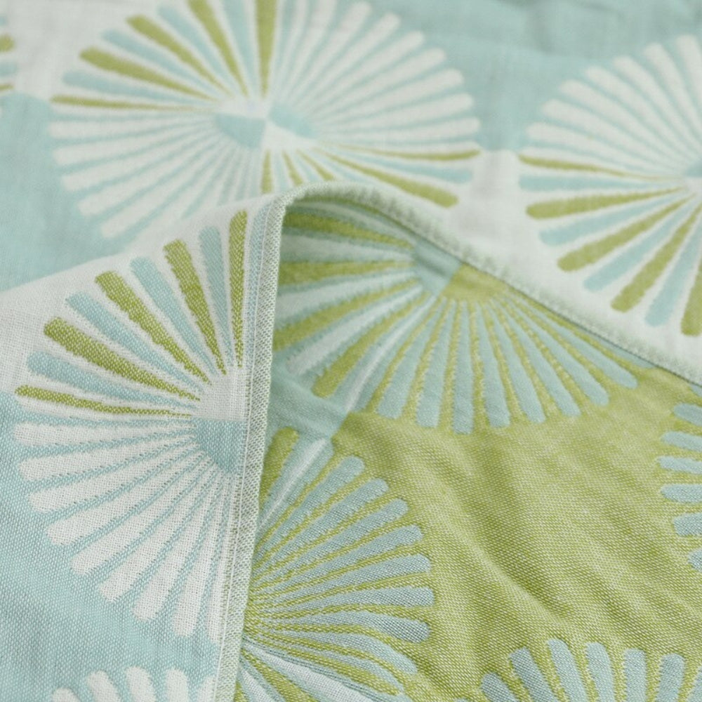 Bath Towel 100% Cotton Jacquard Floral - Image 5