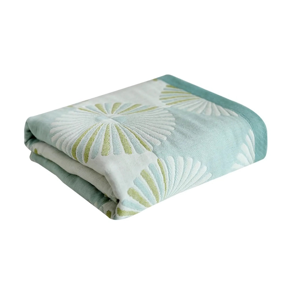 Bath Towel 100% Cotton Jacquard Floral - Image 7