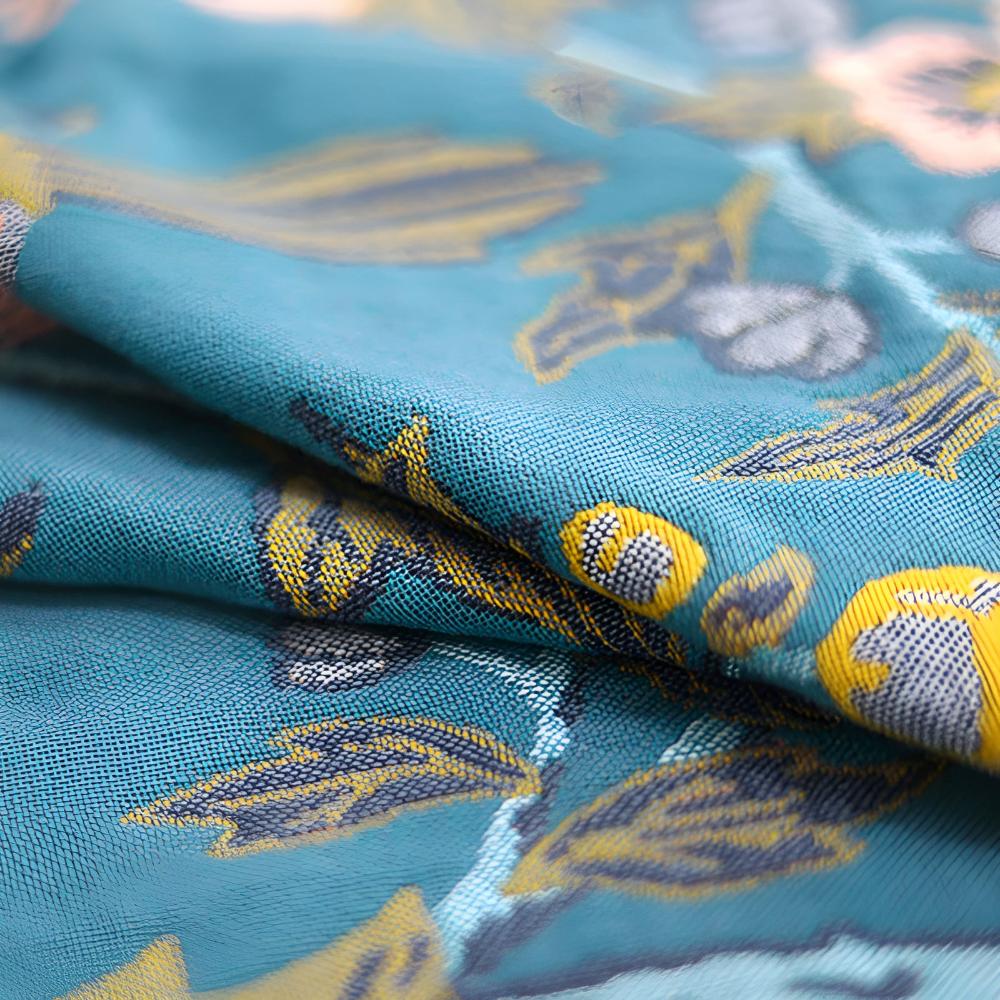 Bath Towel Reversible Hibiscus Print Natural Cotton Quick-Drying - Image 9
